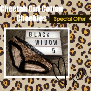 Cheetah girl Cotton Cheekies