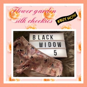 Flower Garden Silk Cheekies