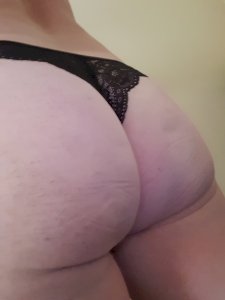 Black thong