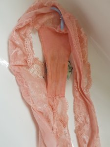 Pee soaked panties I wet myself yesterday
