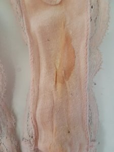 Sweet pink wet panties