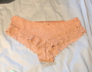 Brown polka dot panty