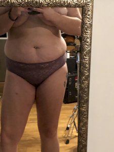 purple lace panties