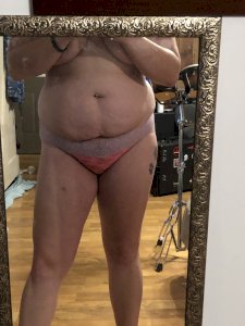 pink and lavender thong