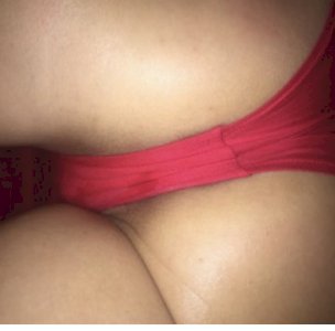 Red thong