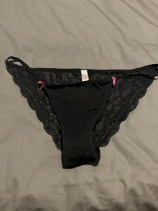 Black cotton/Lace