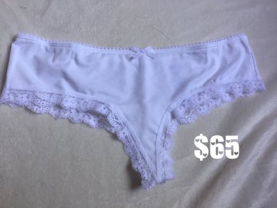 HOT TINY THONG-WHITE