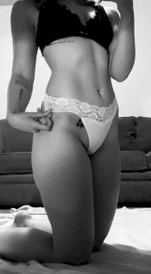 White thong