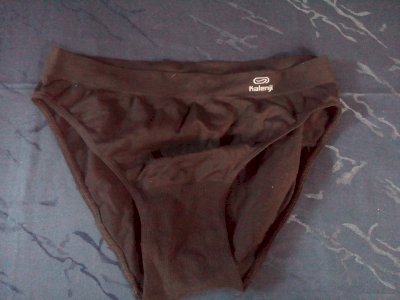 Black MILF panties #80