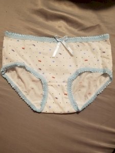 Sky Blue Polka Dot Panties