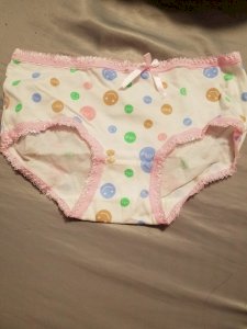 Pink Polka Dot Panties