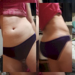 Item 25 - purple satin panties