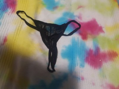 Item 20 - black netted g string
