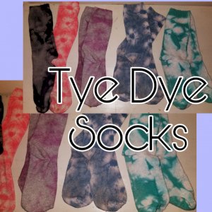Tye Dye Socks!