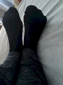 Worn Nylon Socks