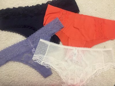 Panties - your choice $15 each +s/h - 24 hr wear