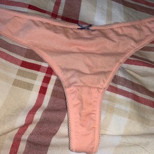 Peach coloured cotton thong for sale