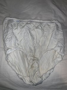 Full back style panties - worn for 3 days