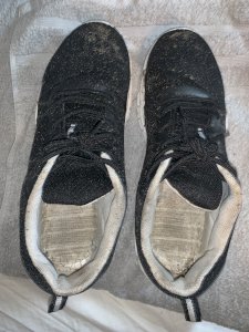 2 year old worn and well used trainers