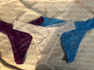 Used Lace Thong Panty