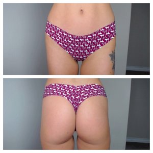 NEW VS Printed Thong ♡