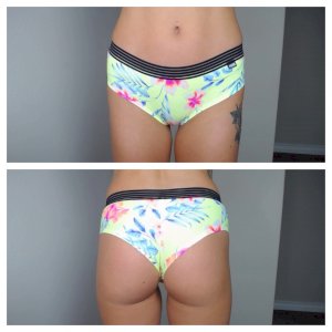 NEW VS Summer Floral Print Panties ♡