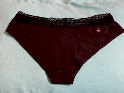 Very Worn Black VS bikini with lace