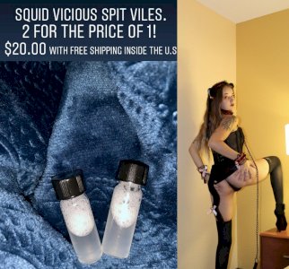Squid vicious spit viles!