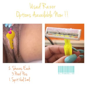 Used Razors/Hair