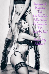 Punishment & Humiliation Task ‼️