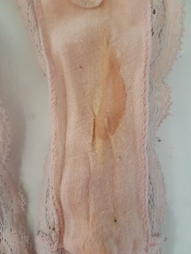 Sweet pink wet panties