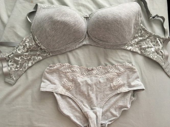 Matching bra and panties set
