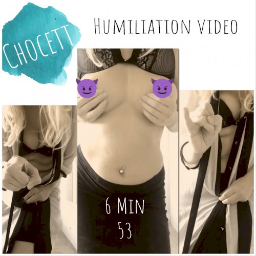 Humiliation video .. 6min53 .. Know your worth !!