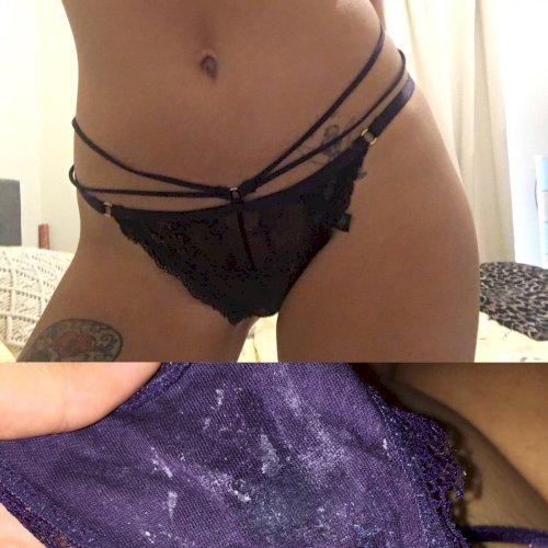 Purple Anne summers thong