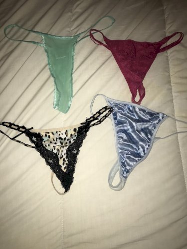 G strings/thongs available