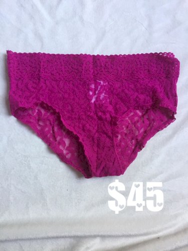 SUPER HOT LACE HIPSTERS-MAGENTA