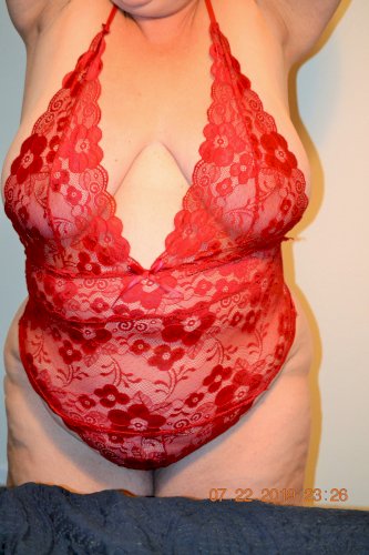 Lace Red Cami
