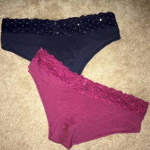 cotton and lace bikini panties