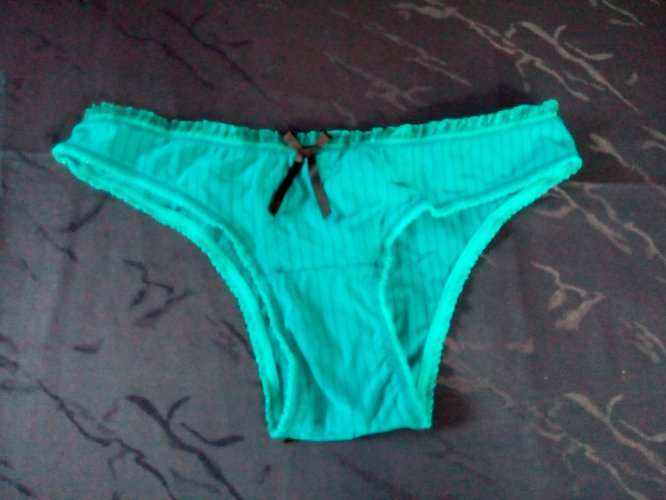 Green cutey MILF panties #81