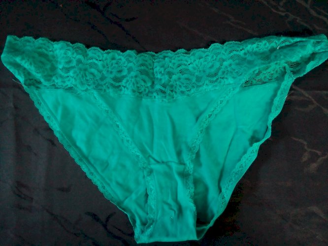 Green fullback panties #64