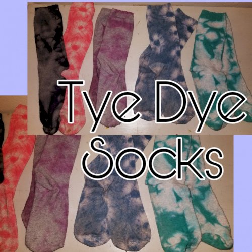 Tye Dye Socks!