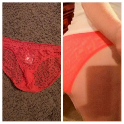 sexy Lacey pink red  bikini underwear that you see me wear on my post of my…