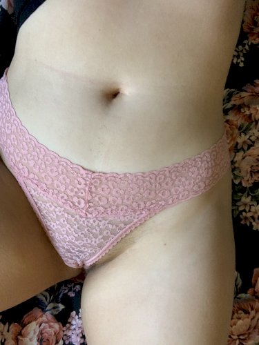 Baby pink panties