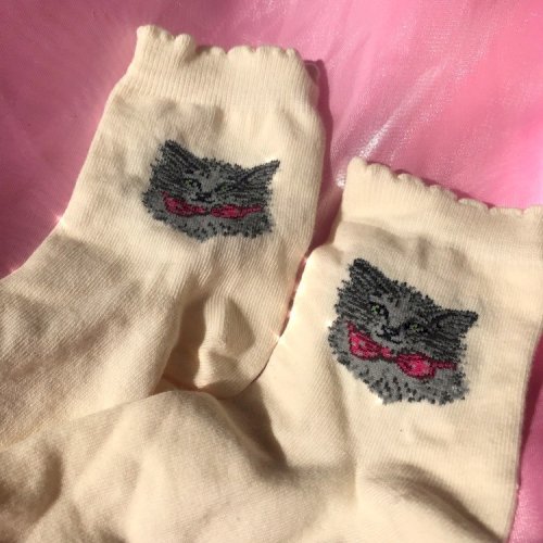 Socks with kittens $ 20